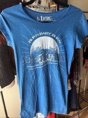 Y2K Lyric Culture Disco Inferno T, 100% cotton